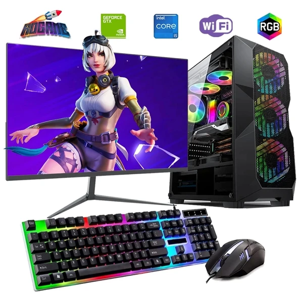 i5 12400F 32GB DDR4 1TB M2 4GB GTX1650 24" Monitörlü Oyun Bilgisayarı ürün görseli