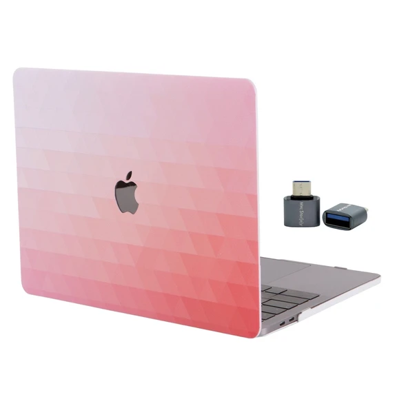 MacBook Pro 13 Sert Kapak İnce Hafif Darbe Çizilme Koruma Hard Case – M1-M2 Touch Bar 13 inç - Resim 3