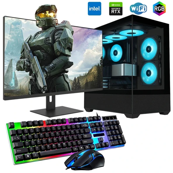 İ7 12700F 32GB DDR4 1TB M2 12GB RTX3060 27" 165Hz Monitörlü Oyun Bilgisayarı ürün görseli