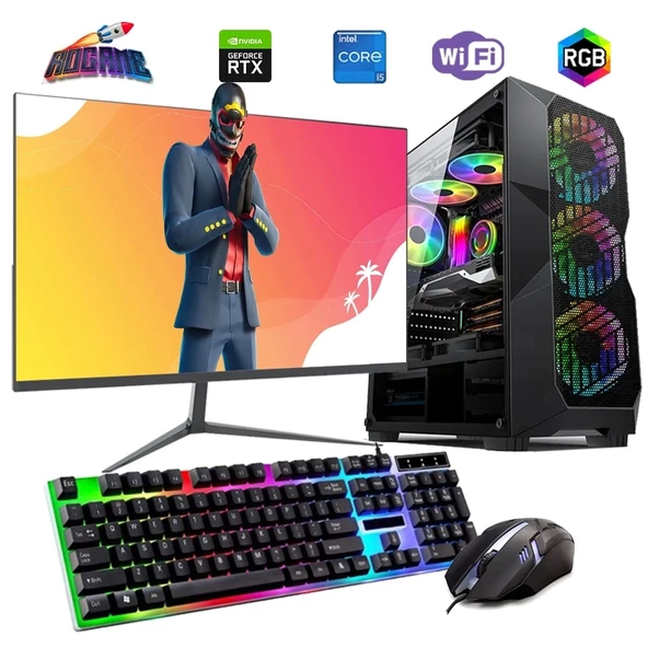 i5 12400F 16GB DDR4 512GB m2 6GB RTX3050 24" Monitörlü Oyun Bilgisayarı ürün görseli