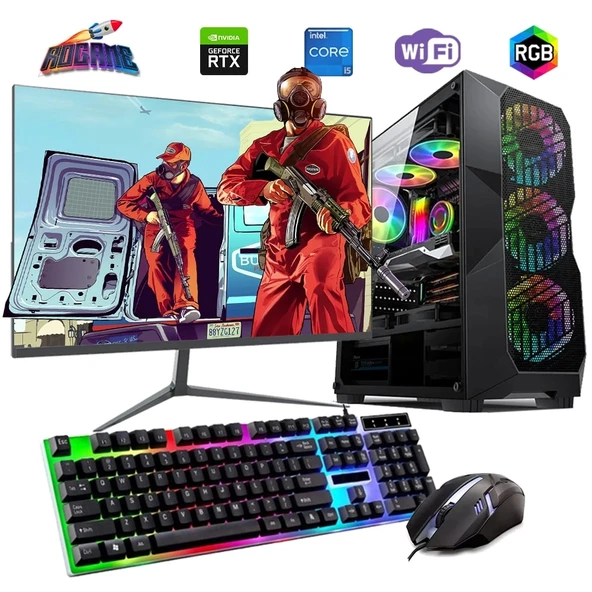 i5 12400F 32GB DDR4 1TB M2 6GB RTX3050 27" 165Hz Monitörlü Oyun Bilgisayarı ürün görseli