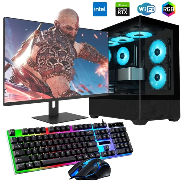 İ7 12700F 16GB DDR4 512GB m2 12GB RTX3060 27" 165Hz Monitörlü Oyun Bilgisayarı ürün görseli