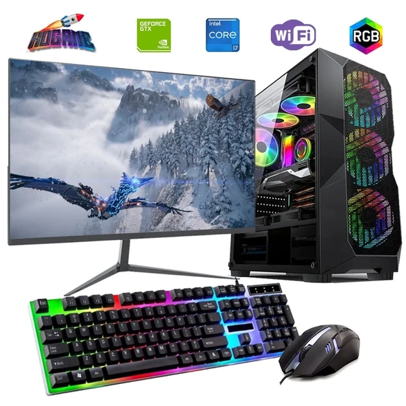 İ7 12700F 16GB DDR4 512GB m2 4GB GTX1650 27" 165Hz Monitörlü Oyun Bilgisayarı ürün görseli