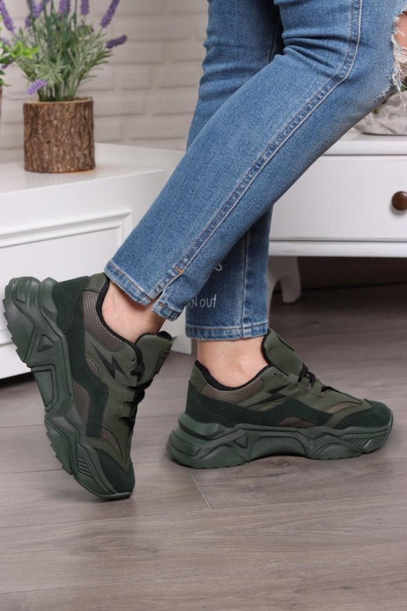 Dakka Unisex Günlük Sneaker Spor Ayakkabı KADIN HAFİF EVA TABAN