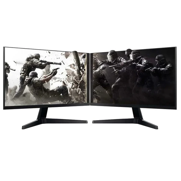i3 13100F 16GB 1TB M2 12GB RTX3060 Çift 24" Monitörlü Oyun Bilgisayarı (Gaming SET) - Resim 2