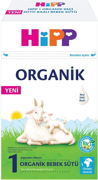 Hipp Organik Keçi Sütü Bazlı Devam Sütü 400GR No:1 (0-6 Ay) - Resim 2
