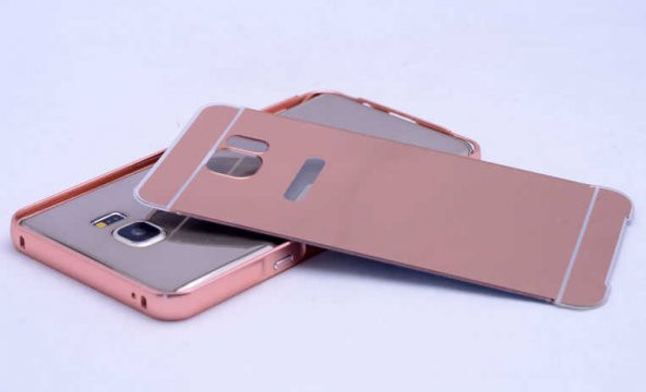 Galaxy S7 Edge Kılıf Zore Aynalı Bumper - 5