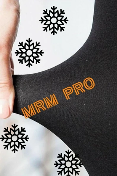 Termal Yüksek Bel Kadın Havlu Tayt - 4