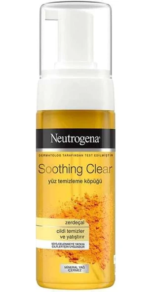Neutrogena Soothing Clear Yüz Temizleme Köpüğü 150ML