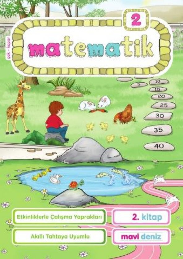 Mavi Deniz Yayınları 2. Sınıf Matematik 2. Kitap