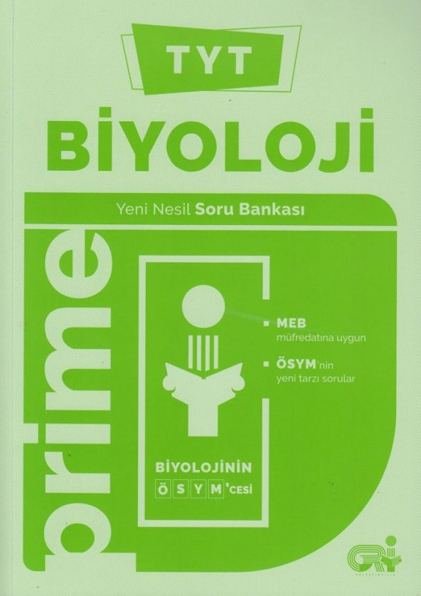 Gri Yayıncılık TYT Biyoloji Prime Yeni Nesil Soru Bankası - 2
