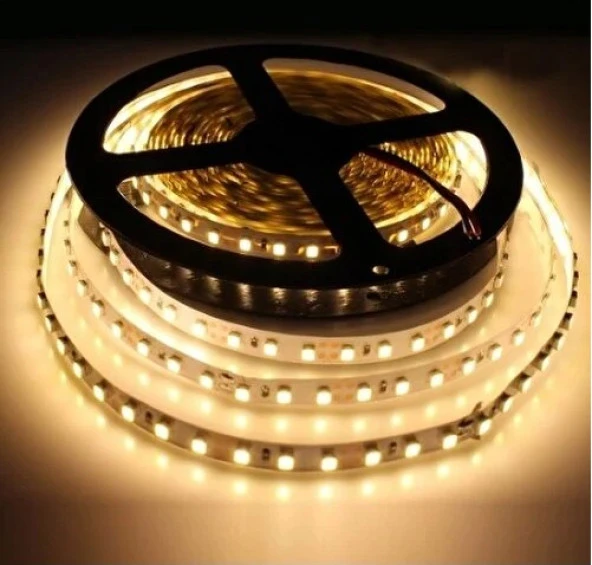 5 METRE CATA CT 4481 İç Mekan 12V 10 Çipli Şerit Led 3200K Günışığı - 2