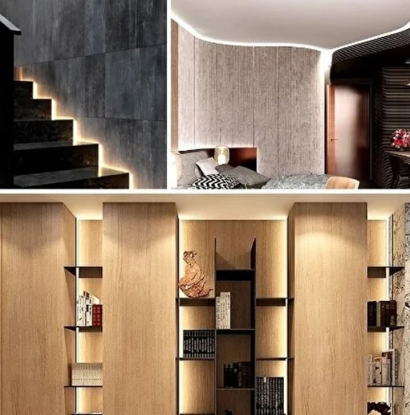 5 METRE CATA CT 4481 İç Mekan 12V 10 Çipli Şerit Led 3200K Günışığı - 3