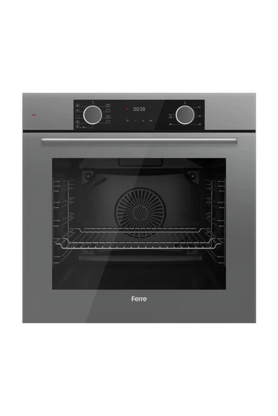 Ferre Fryart Cs Serisi Gri ikili Ankastre Cam Set ( CS208 + XE63CPR) - Resim 3