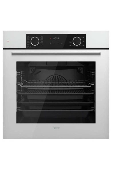 Ferre Fryart Beyaz Set ( D064 Beyaz Davlumbaz -CS206 Beyaz Ocak- XE63CB Fryart Beyaz Fırın) - 4