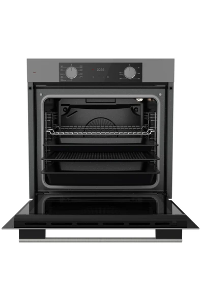 Ferre Fryart Cs Serisi Gri ikili Ankastre Cam Set ( CS208 + XE63CPR) - Resim 6