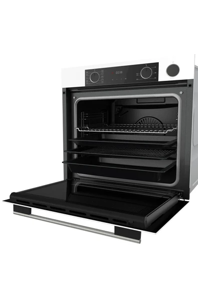 Ferre Xe64cb Steamart&fryart Serisi Buharlı Pişirme Beyaz Ankastre Fırın (0+10 Konum) - 2