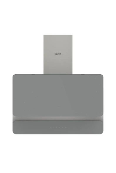 Ferre D082 Steamart Serisi Amortisörlü Dokunmatik 60 Cm Gri Davlumbaz-500m3 - Resim 2