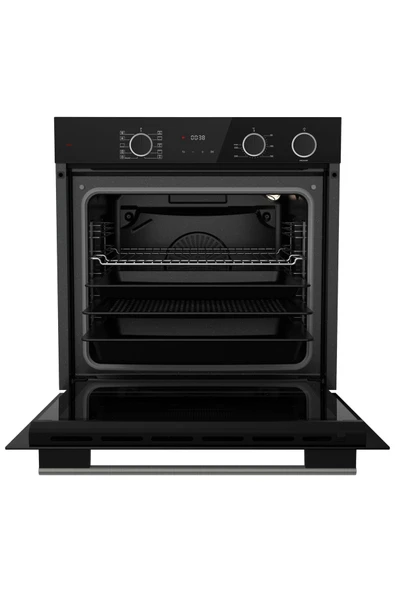 Ferre XE64CS Siyah FryArt-Steam Ankastre Fırın - 4