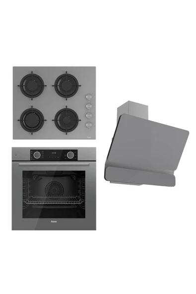 Ferre FRYART Cs Serisi Gri Set ( CS208 + XE63CPR + D082)