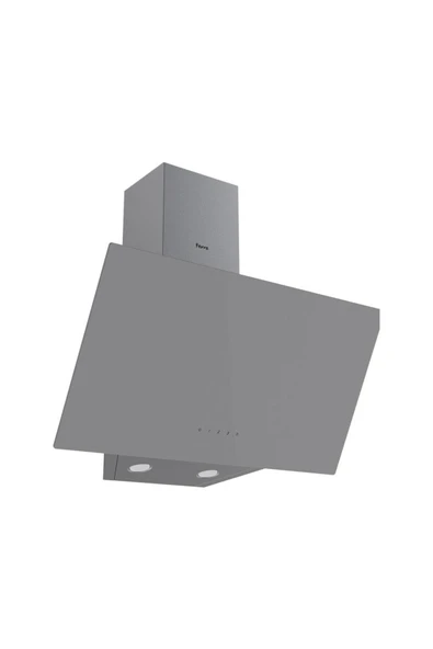 Ferre D079 Flowart Serisi Tek Cam Dokunmatik 60 Cm Gri Davlumbaz-500m3