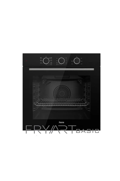 Ferre Qxe62cs Fryart Basıc Siyah Ankastre Fırın (0 7 KONUM) - 2