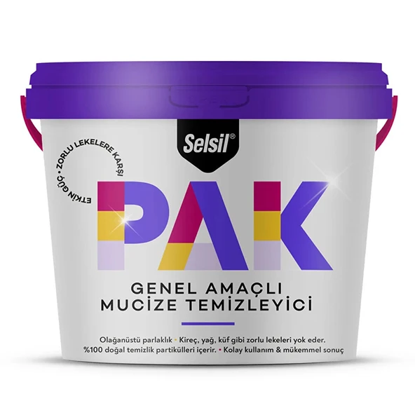 Selsil PAK Krem Genel Amaçlı Mucize Temizleyici 500gr ürün görseli