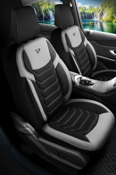 Panda Kılıf PANDA MANAVGAT SERISI LAKOS KUMAŞ OTO KOLTUK KILIFI - TAM SET - Resim 1