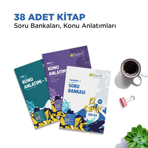 Raunt Premium YKS 2026 TYT Seti (12. Sınıf & Mezun)  Koçluk, Kamplar ve Kitaplar  Full Paket - Resim 3