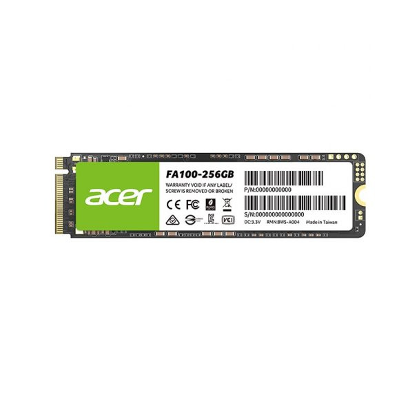Acer FA100 256GB 3300-2700MB/sn PCle Gen3 M2 (FA100-256GB)