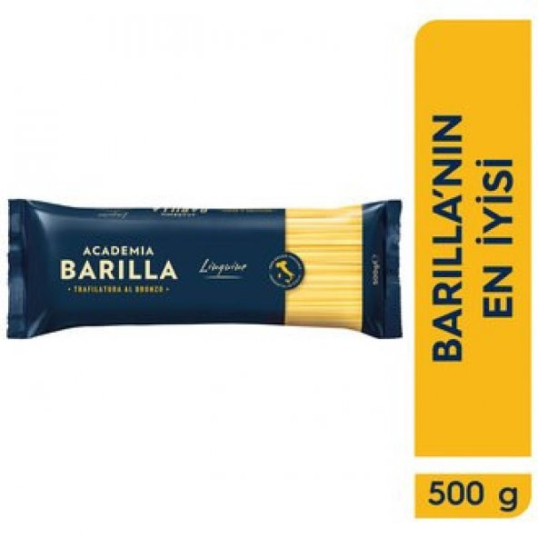Barilla Academia Linguine Yassı Spaghetti Makarna 500 gr