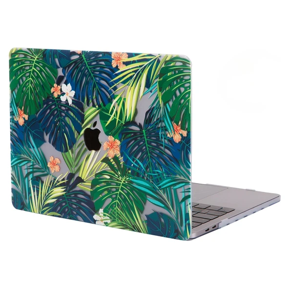 Macbook Pro Kılıf 13 inç Flower01 (Eski HDMI'lı Model 2012-2015) A1425 A1502 ile Uyumlu - Resim 3