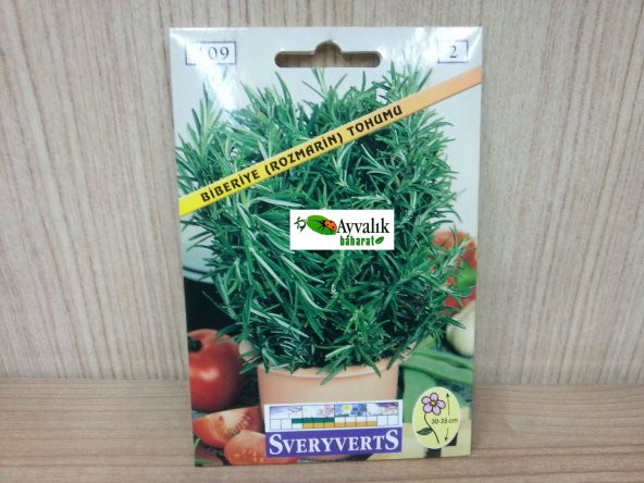 Biberiye Tohumu Paket Ücretsiz Kargo - 1