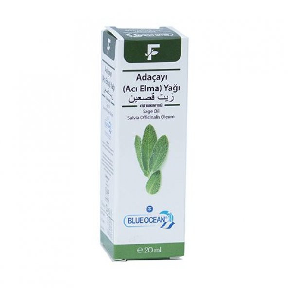 Blue Ocean Adaçayı ( Acı Elma ) Yağı 20 Ml Ücretsiz Kargo