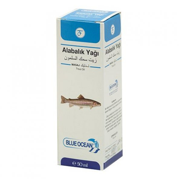 Blue Ocean Alabalık Yağı 50 Ml Ücretsiz Kargo