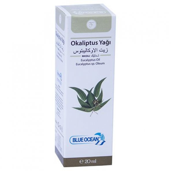 Blue Ocean Okaliptüs Yağı 20 Ml Ücretsiz Kargo