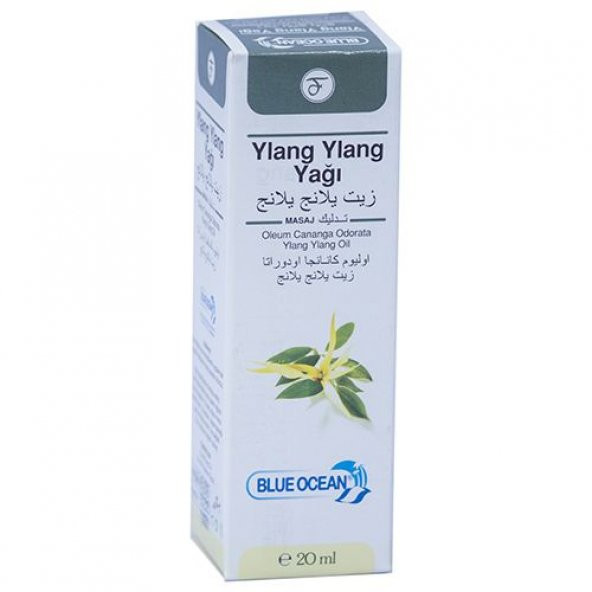 Blue Ocean Ylang Ylang Yağı 20 ml Ücretsiz Kargo
