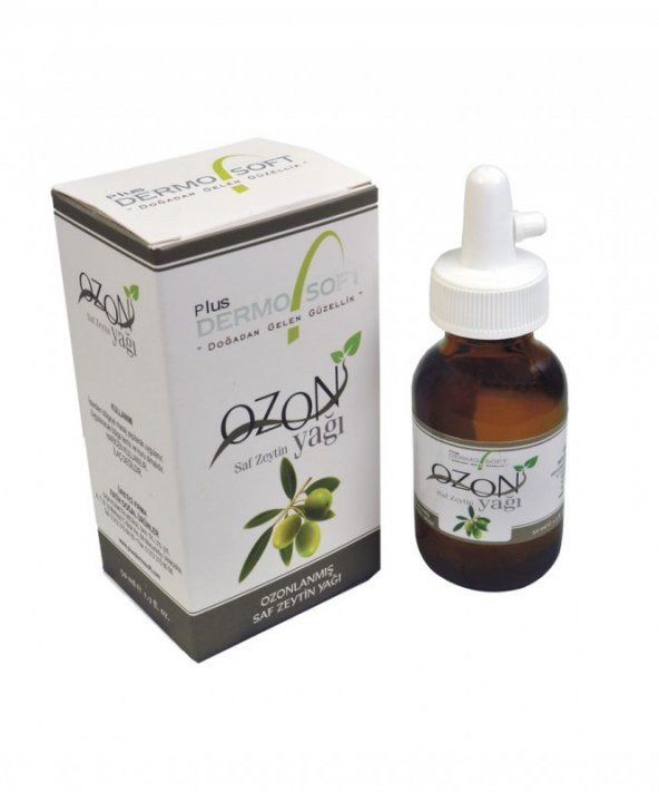 Dermosoft Ozonlanmış Saf Zeytin Yağı 50 ml Ücretsiz Kargo