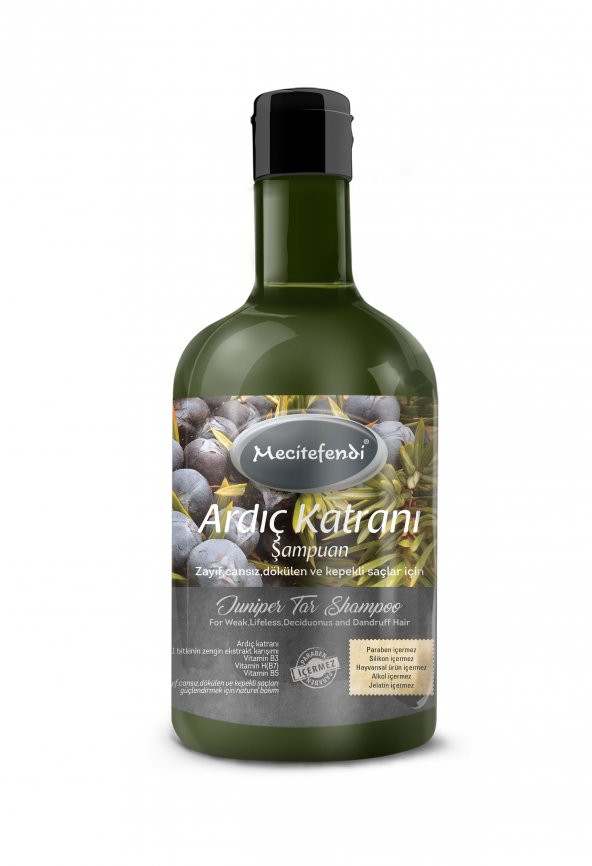 Mecitefendi Ardıç Katranı Şampuan 400 ml Ücretsiz Kargo