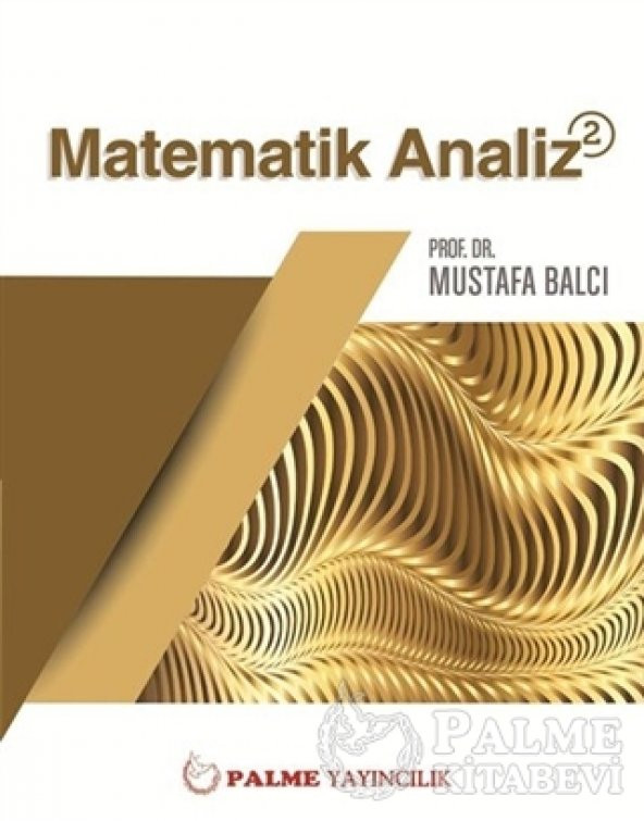 Palme Matematik Analiz 2 (m.balcı)