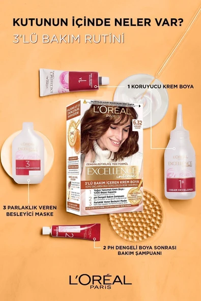L'Oreal Paris Excellence Intense Saç Boyası 6.66 Yoğun Kızıl - 5