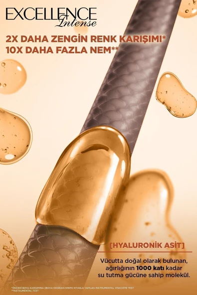 L'Oreal Paris Excellence Intense Saç Boyası 6.66 Yoğun Kızıl - 4