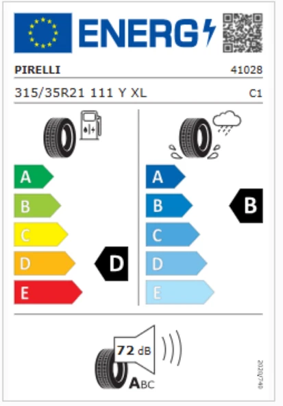 Pirelli P Zero PZ4 SC BMW (*) 315/35R21 111Y XL PNCS 4x4 Yaz Lastiği (Üretim Yılı: 2024) - Resim 4