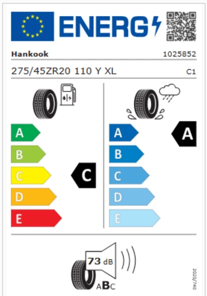 Hankook Ventus S1 evo3 SUV K127A 275/45ZR20 110Y XL 4x4 Yaz Lastiği (Üretim Yılı: 2023) - Resim 3