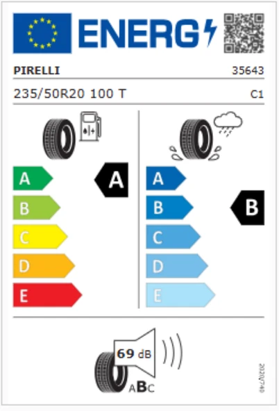Pirelli Scorpion Seal İnside Audi (AO) 235/50R20 100T Elect 4x4 Yaz Lastiği (Üretim Yılı: 2024) - Resim 3