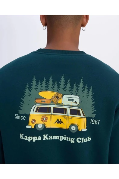Kappa 38244CWA2H Graphik Pyke Unisex Sweatshirt - 4