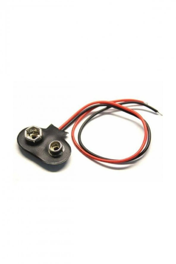 9 Volt Pil Başlığı 1 Adet Kaliteli - 2