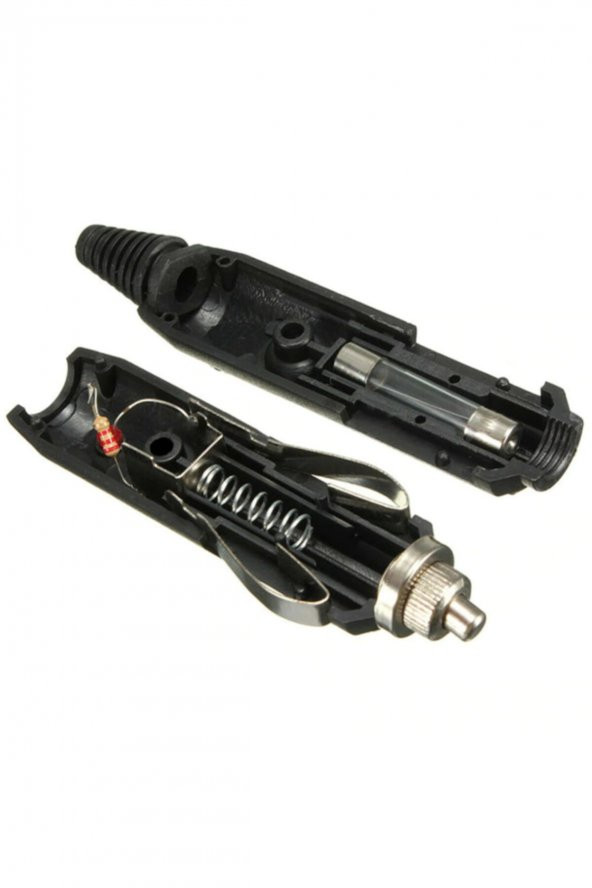 Araç Oto Çakmaklık Soketi Fiş Metal Uçlu Ledli 12-24v - 4
