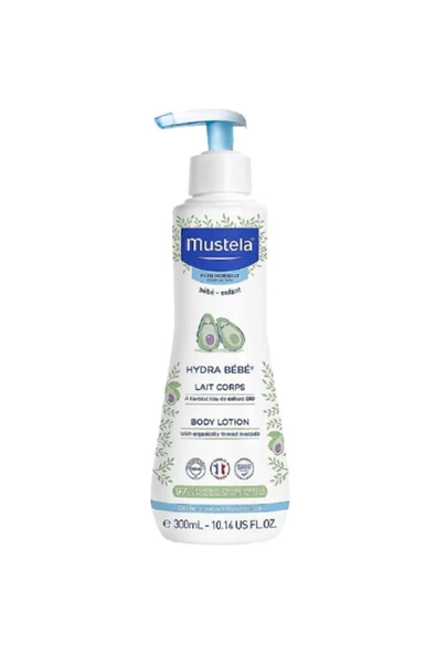 MUSTELA YENİDOĞAN ŞAMP 500ML + 100ML PİŞİK KREMİ + 300ML HYDRA BEBE LOSYON - 3