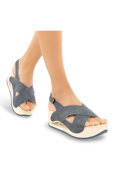 Muya Assos Anatomik Air Max Tabanlı Topuk Dikeni Kadın Sandalet - 7